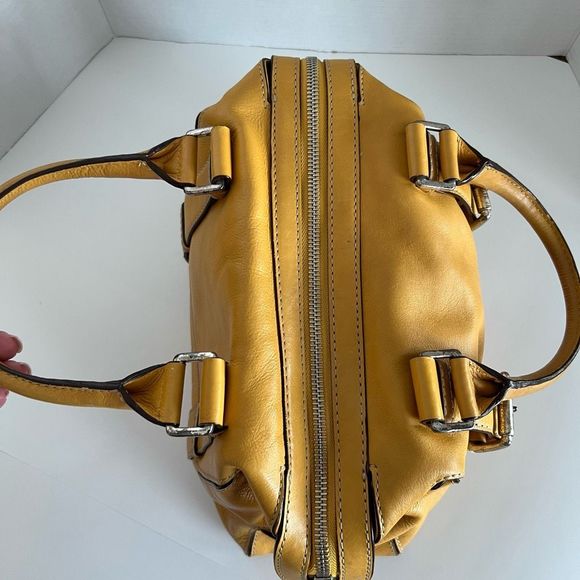 MICHAEL MICHAEL KORS Leather Double Handle Handbag Satchel - Picture 11 of 15